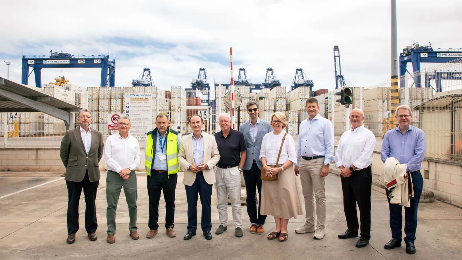 El Puerto de Algeciras acoge una reunión de ESPO con visita a TTI Algeciras