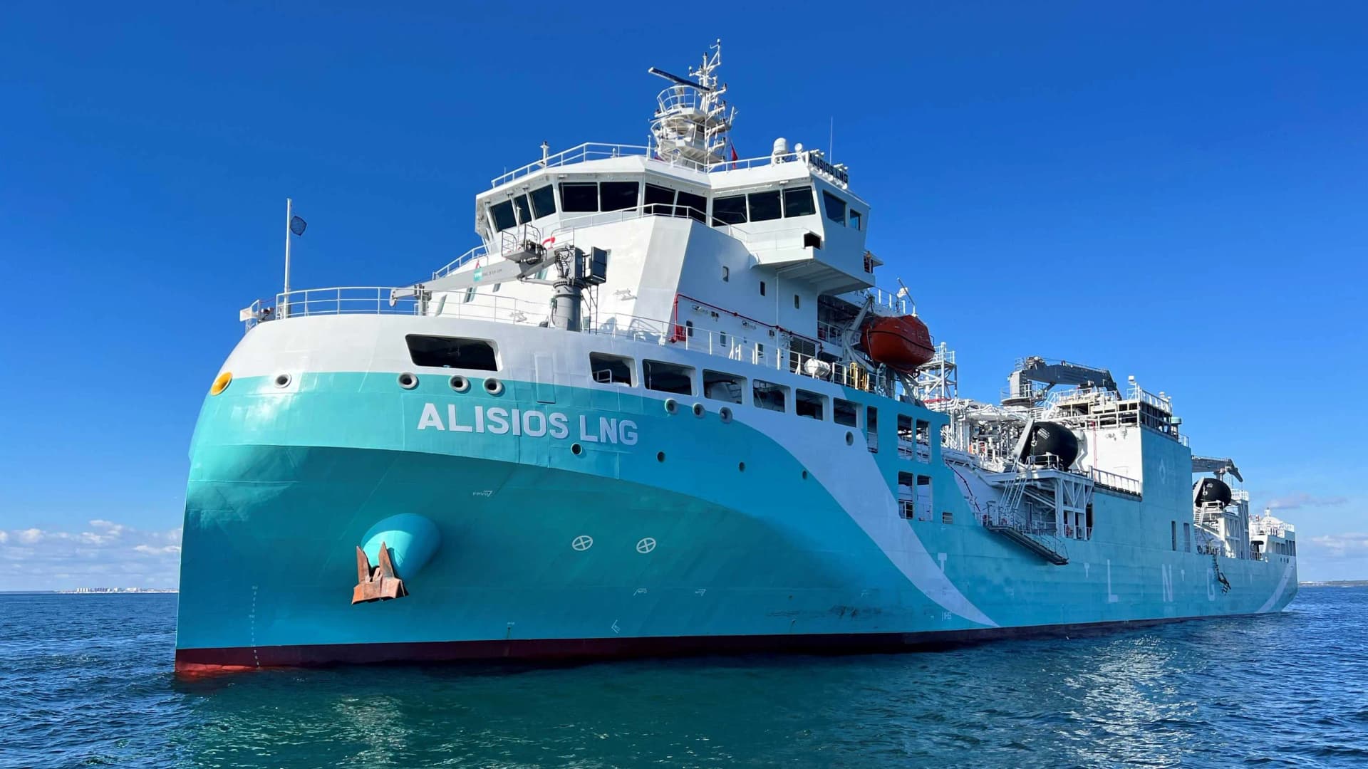 Axpo realiza su primera operación de suministro de GNL en Valencia con más de un 50% de bio-GNL