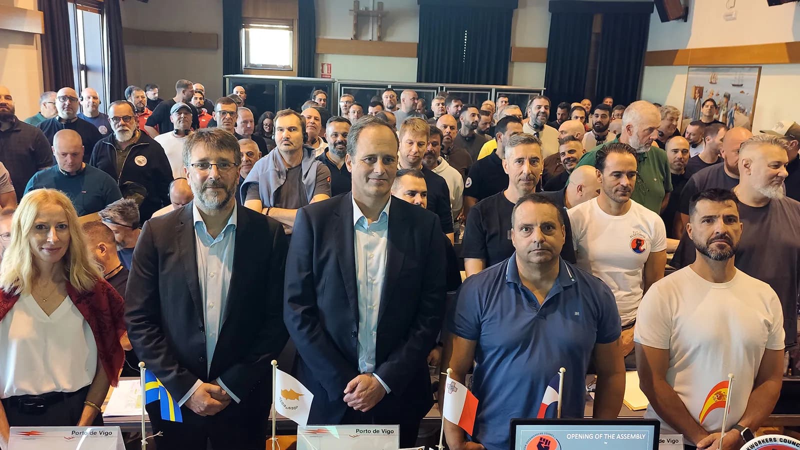 El Puerto de Vigo reúne a 150 representantes de la estiba europea para abordar los retos del sector