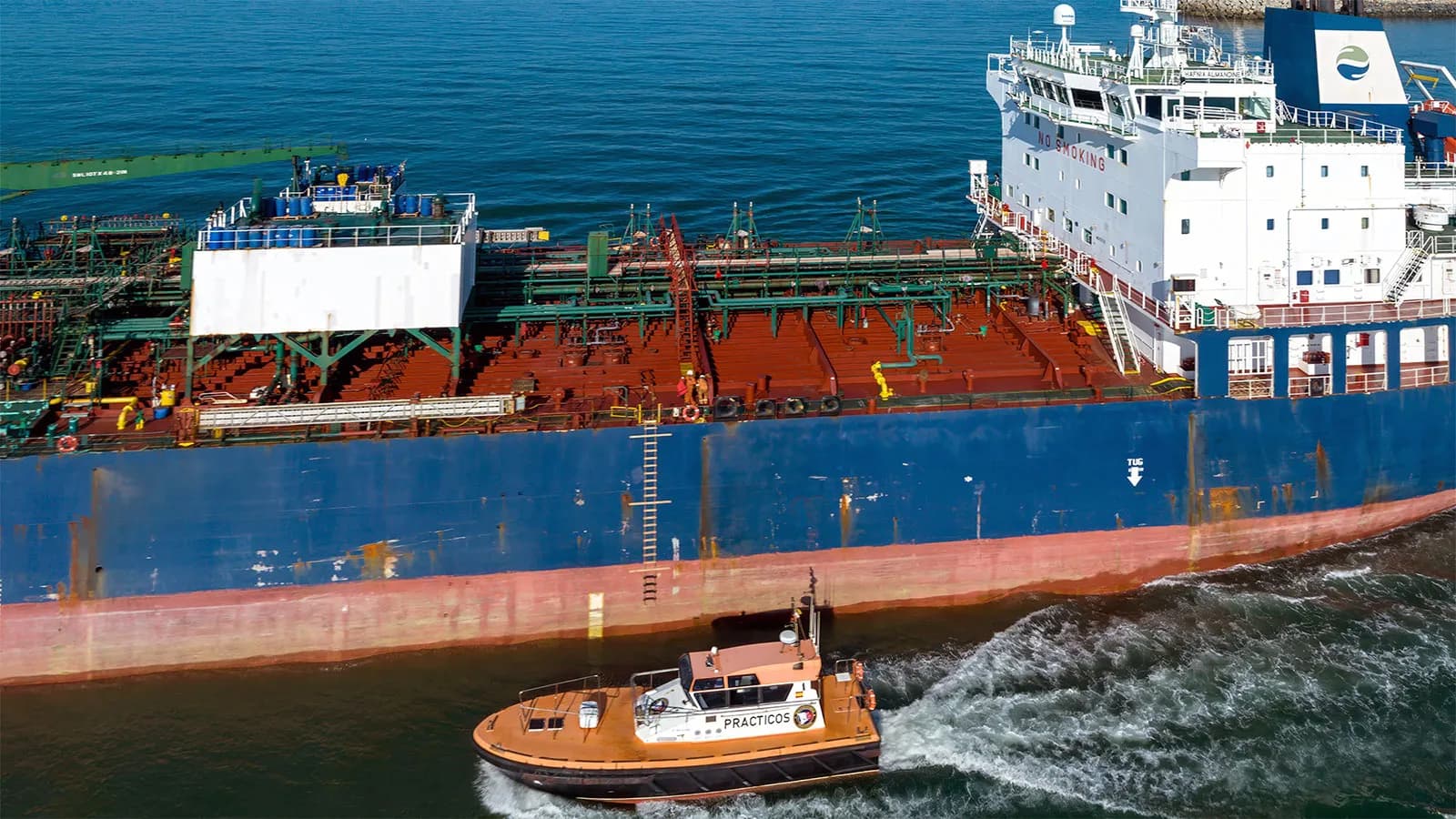 Híades integra en Huelva los datos de practicaje de SafePilot en la plataforma Aurora SmartPort