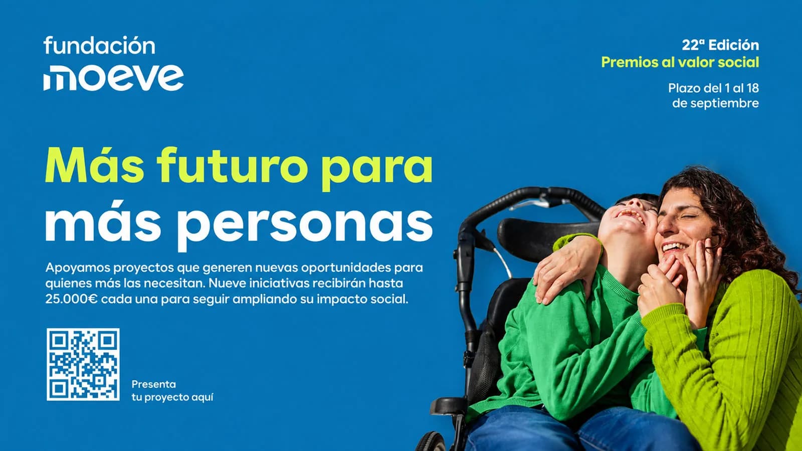 Fundación Moeve abre los Premios al valor social 2026 con hasta 225.000 euros para proyectos sociales
