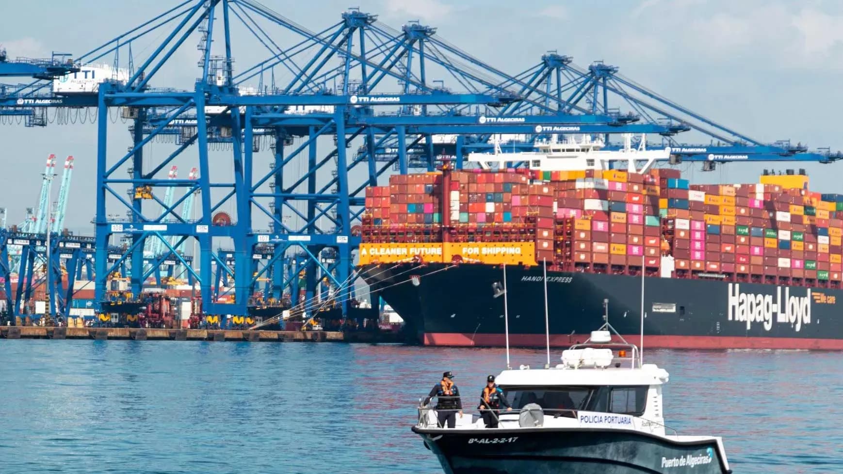 Hapag-Lloyd incorpora Algeciras a la nueva configuración de su feeder con Casablanca