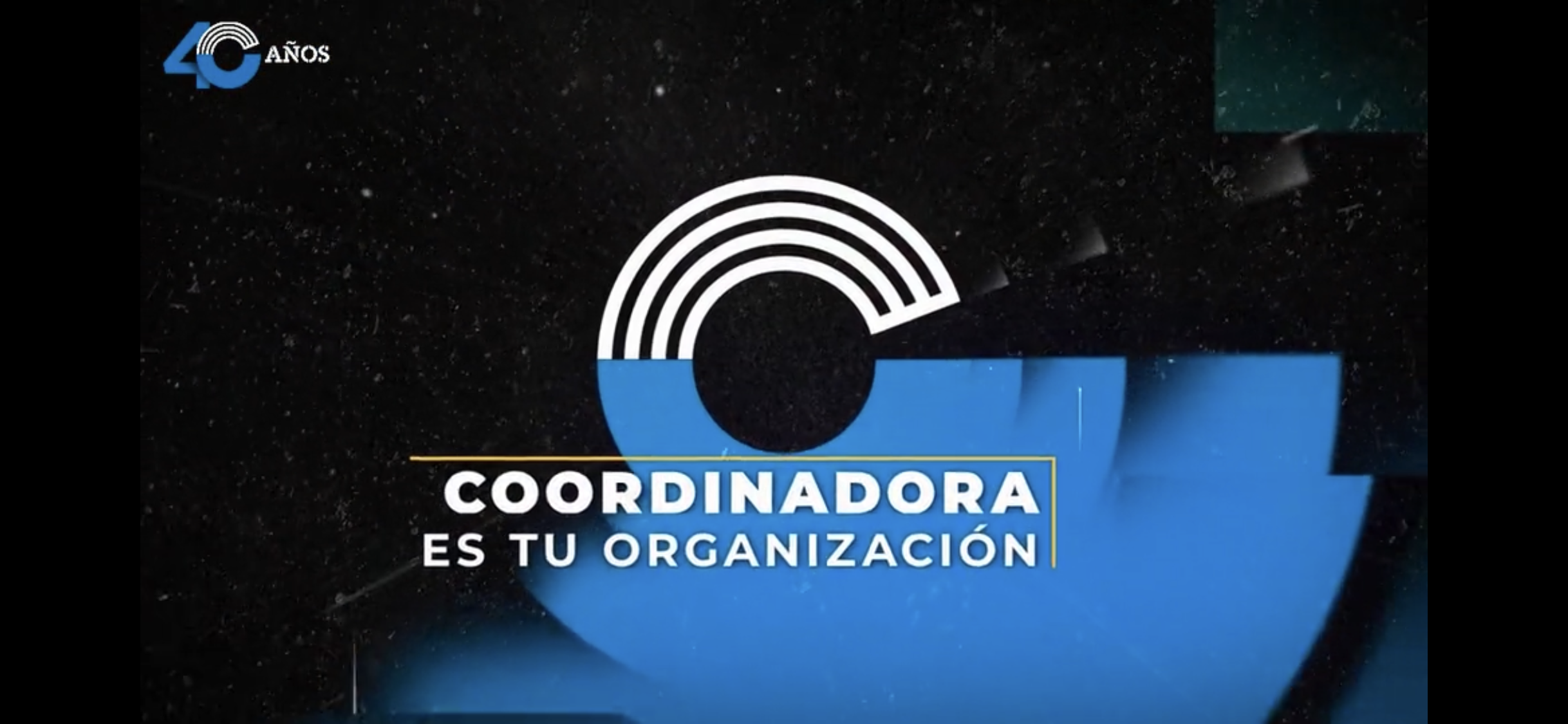 Coordinadora, 40 años